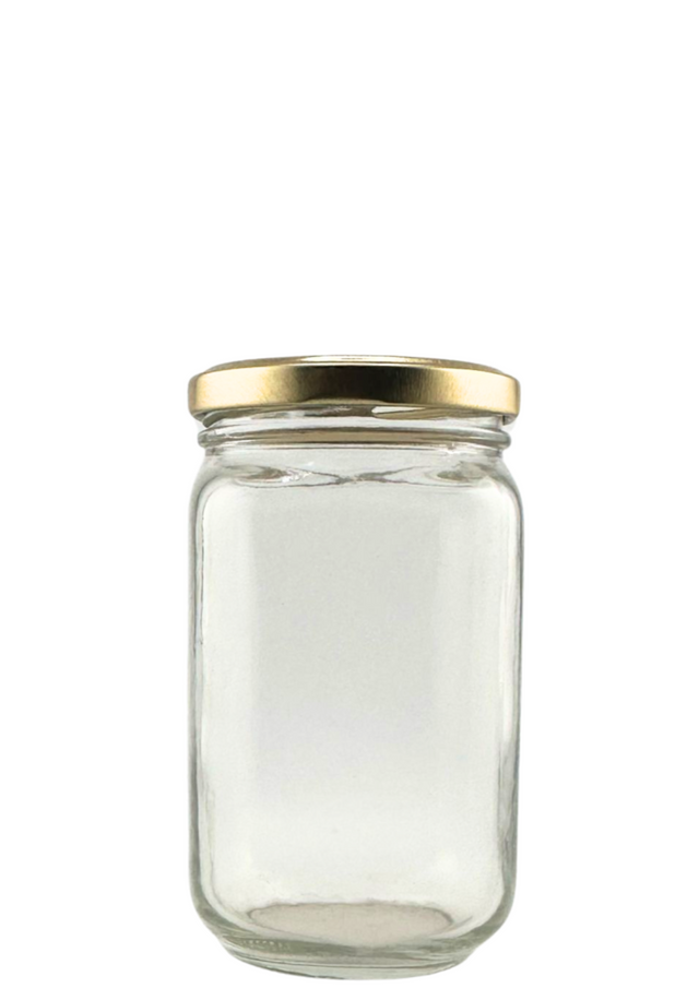 🫙 Tarro de Cristal Square 12 OZ 370 ml Twist-Off 66