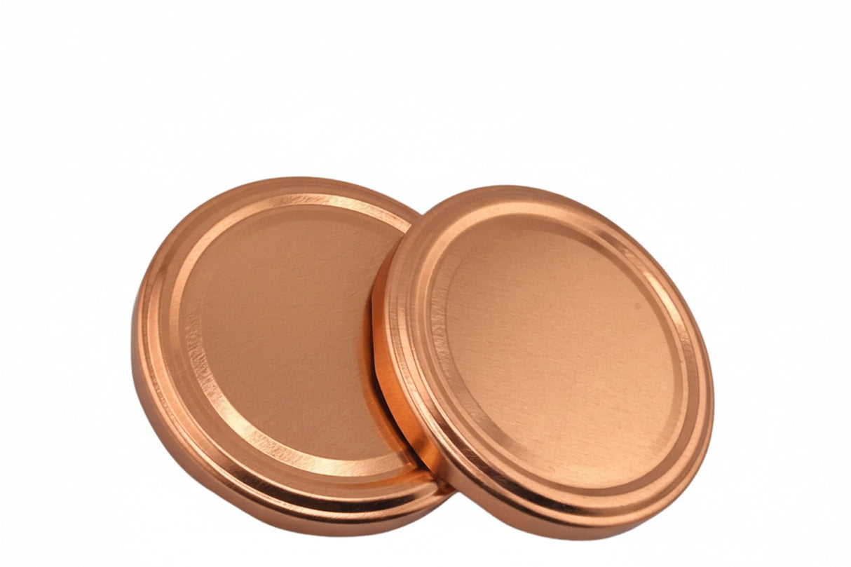 Tapa Twist-Off 66 Cobre Esterilización