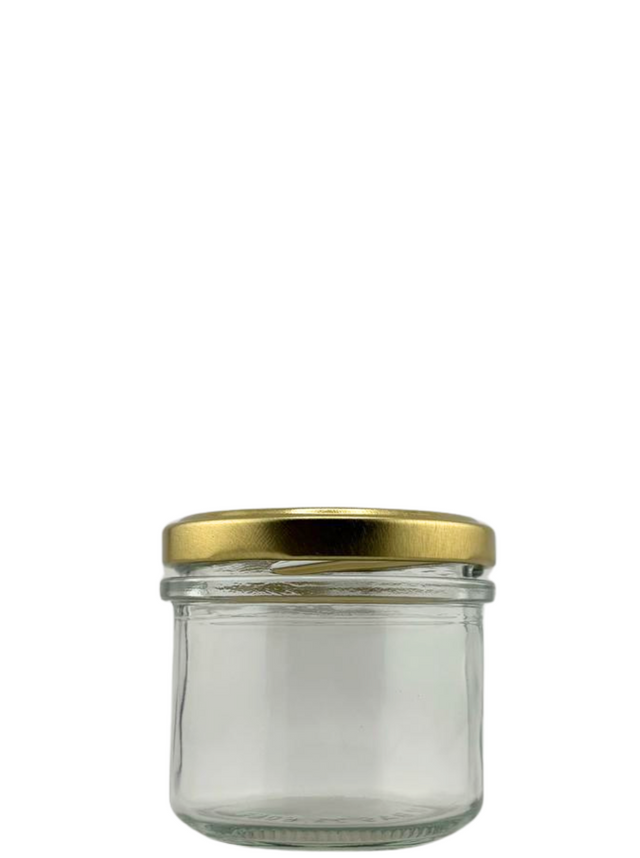 🫙Tarrina de Cristal Recto 130 ml Twist-Off 63