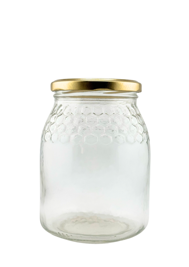 🍯 Palet Tarro de Cristal Miel 1 Kg 4 Celdillas 746 ml Twist-Off 77