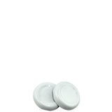 Couvercle Twist-Off 38 Blanc Avec Bouton