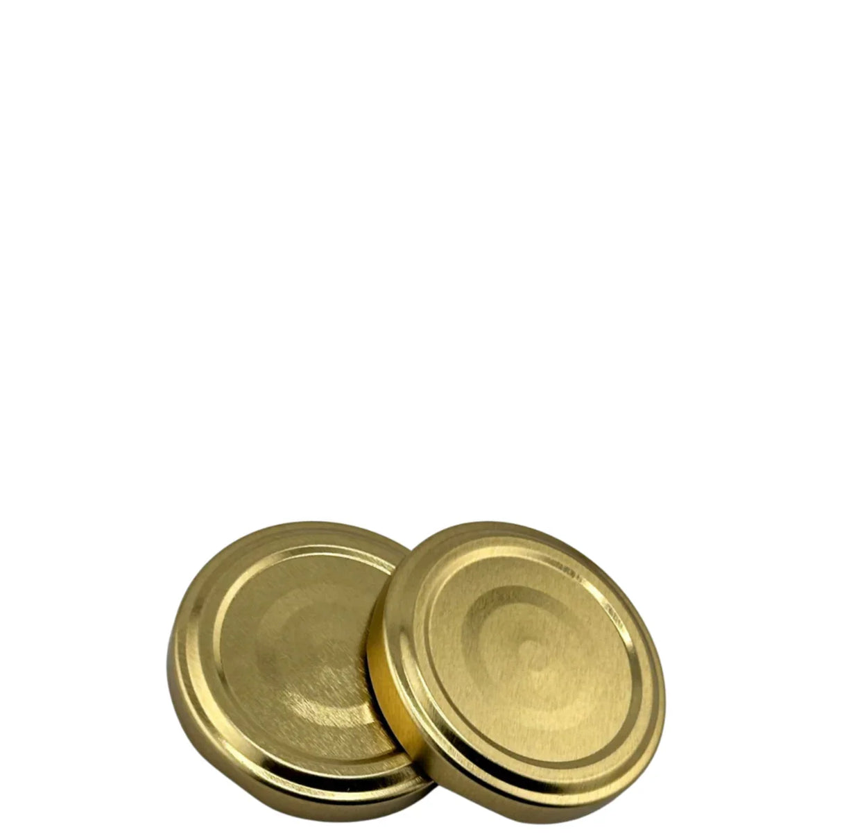 Tapa Twist-Off 53 Dorada Con Botón Esterilización