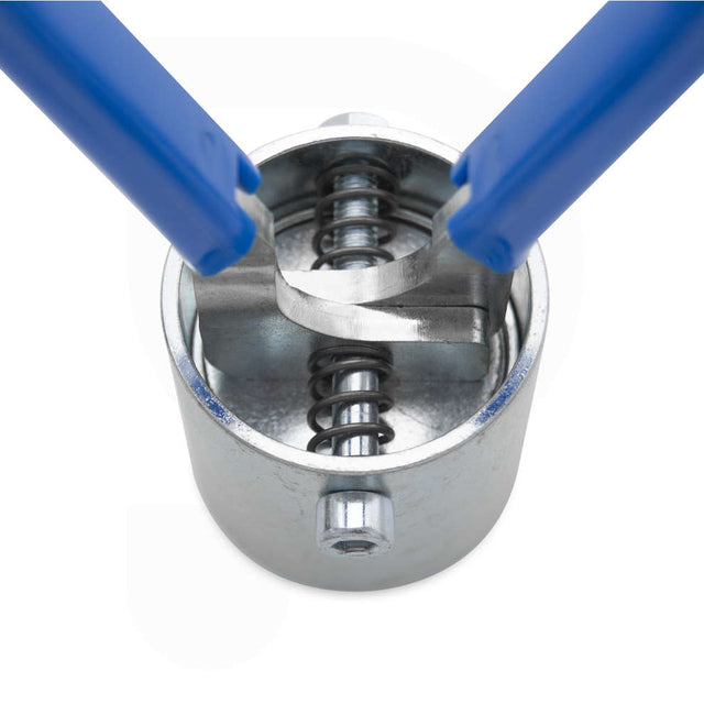 Agrafadora para tapones pilfer