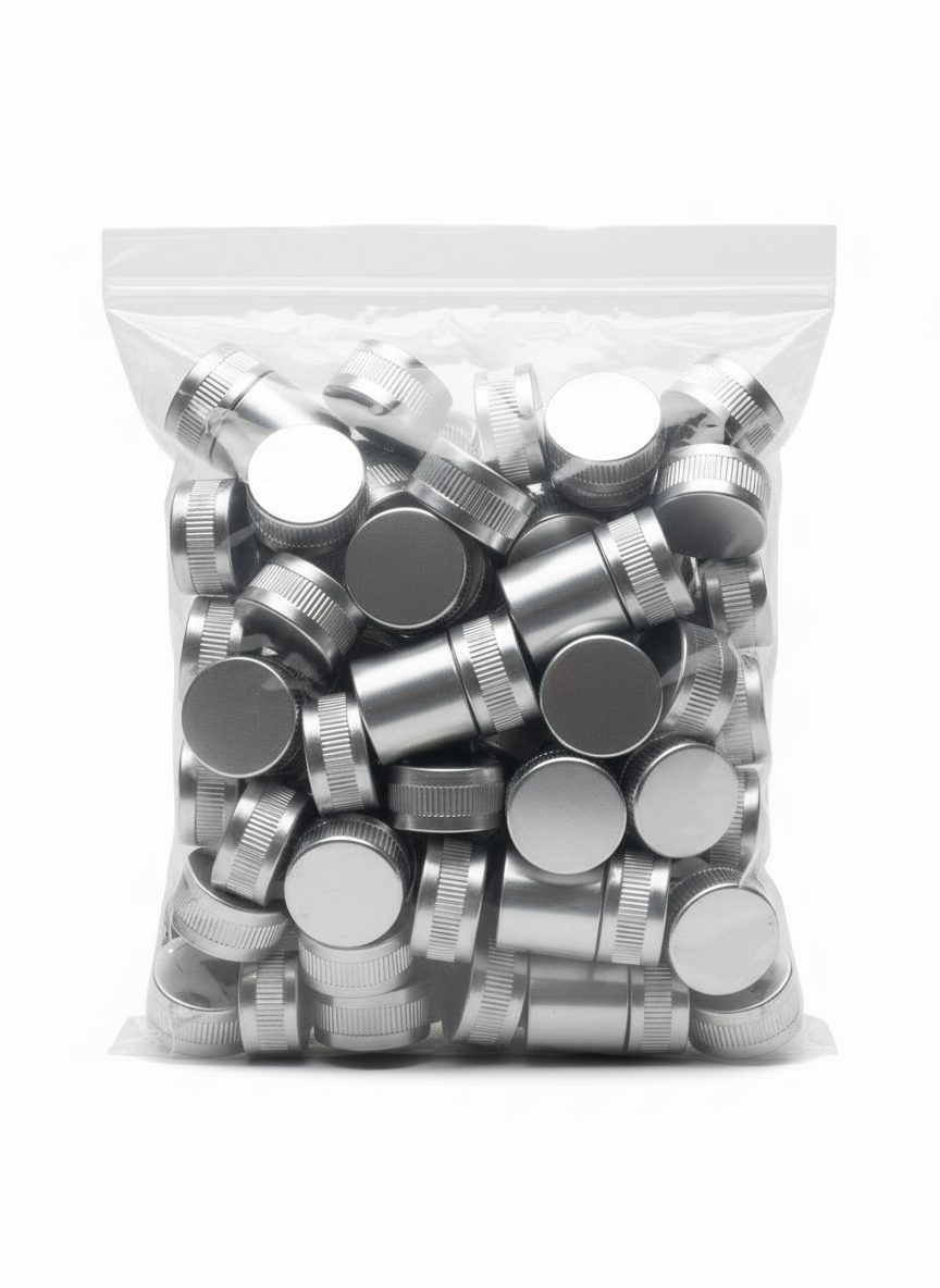 Tapón Guala DOP Aluminio Plata