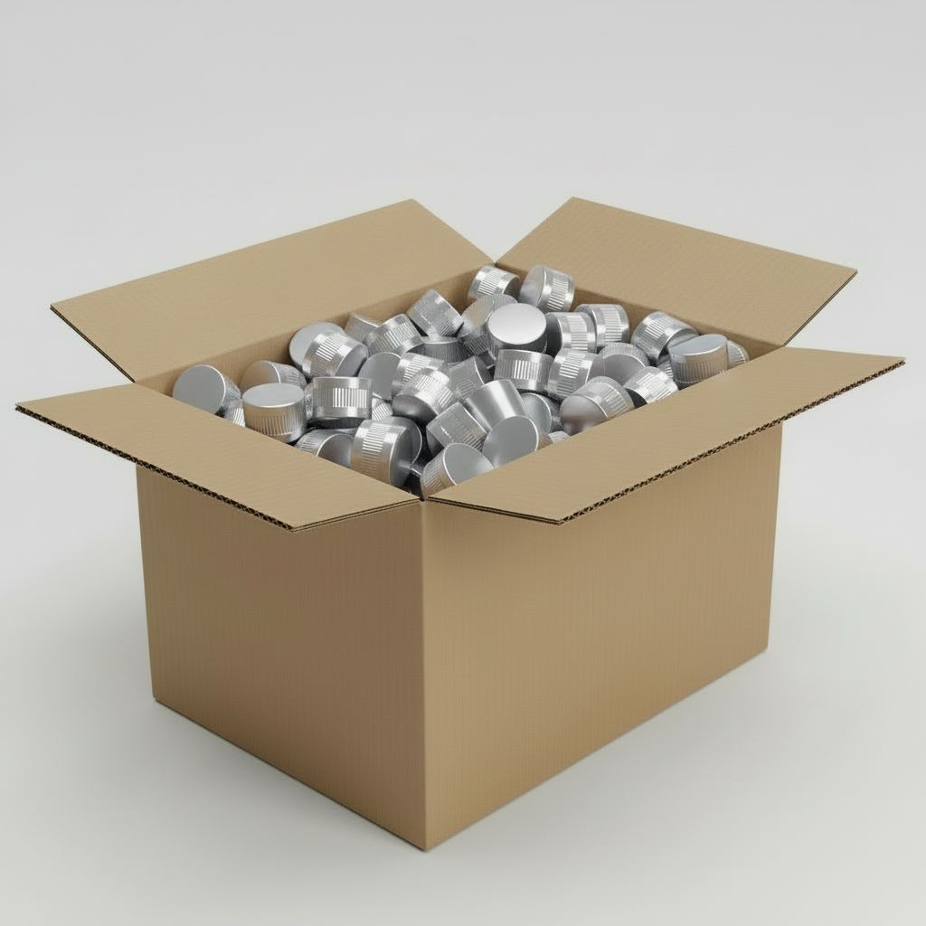 Tapón Guala DOP Aluminio Plata