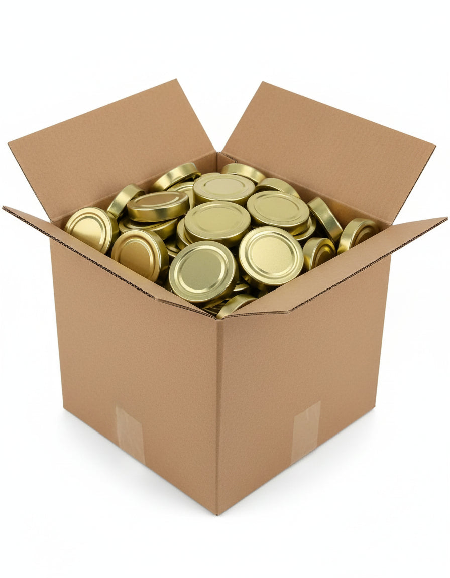 Tapa Twist-Off 70 Dorada Alta H14 Pasteurización