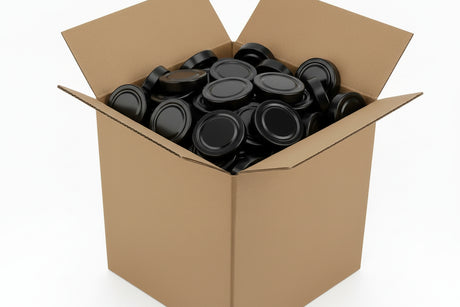 Tapa Twist-Off 66 Alta Negra H14 Esterilización