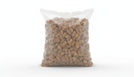 Tapón de corcho cabeza de madera 29x19,5mm